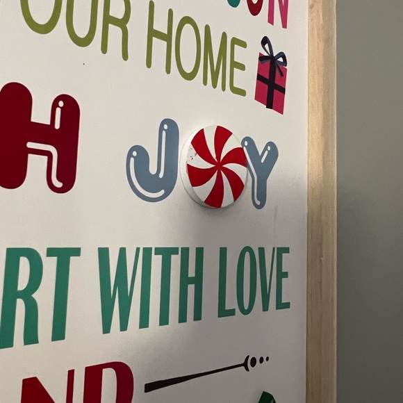 Christmas Decor Wood Christmas Season Fill Your Home With Joy Your Heart - Picture 5 of 6